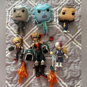 Anime Action Figure Set - Multicolor